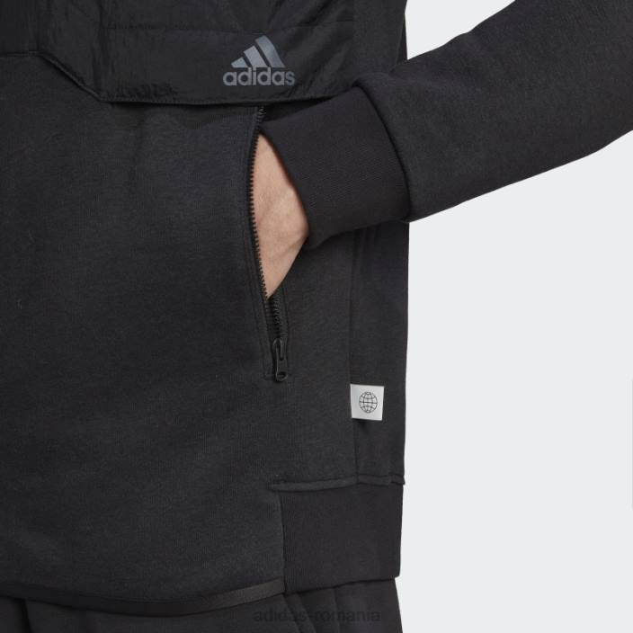 Adidas 4 cmte track top carbon bărbați negru/carbon 2JBN14589