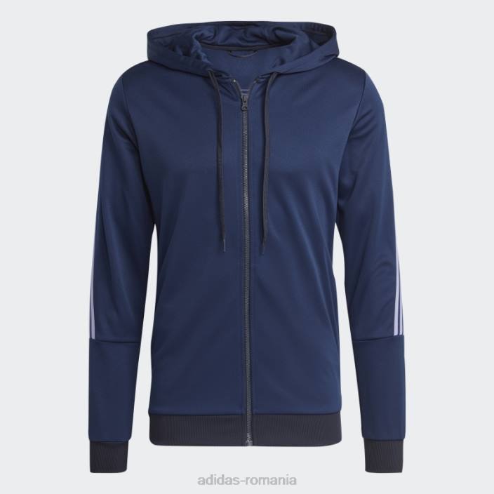 Adidas Cerneală pentru trening adidas cu 3 dungi bărbați cerneală 2JBN13248