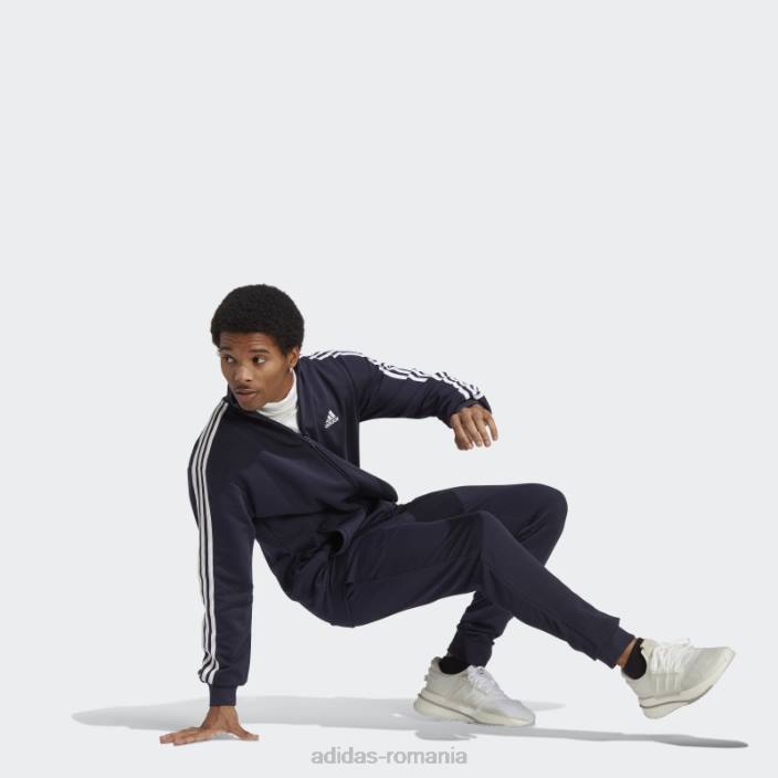 Adidas Cerneală pentru trening adidas de bază cu 3 dungi bărbați cerneală 2JBN14472