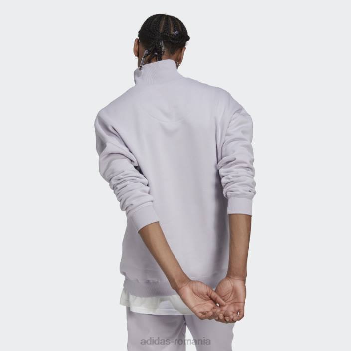 Adidas Hanorac cu fermoar 1/4 zori argintii bărbați zori argintii 2JBN848