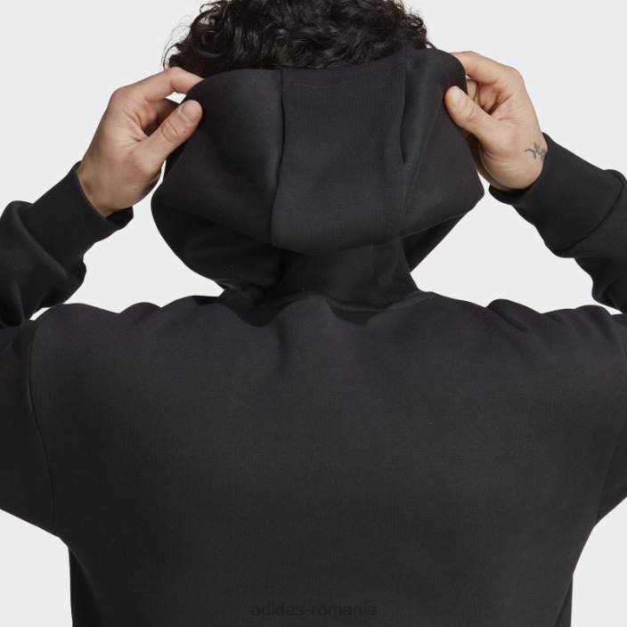Adidas Insigna icoane viitoare de hanoraș sport roșu bărbați negru/rosu 2JBN5914