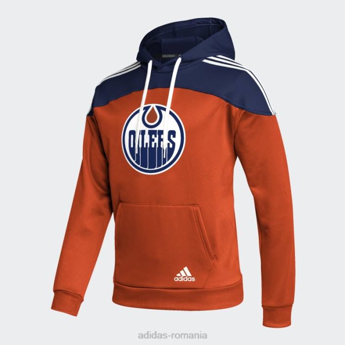 Adidas Oleers pullover hanorac portocaliu adidas bărbați portocaliu/alb/nhl-eoi-504 2JBN6402