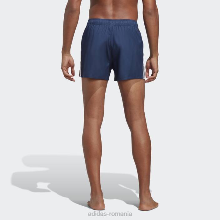 Adidas Pantaloni scurți de baie clx cu 3 dungi alb bărbați bleumarin/alb 2JBN13262