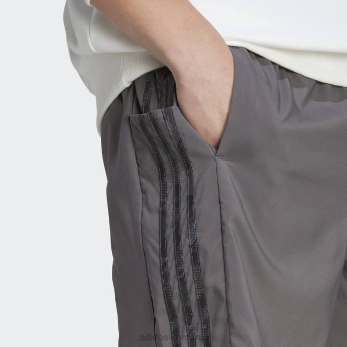 Adidas aeroready essentials pantaloni scurți chelsea cu 3 dungi gri adidas bărbați gri/negru 2JBN13494