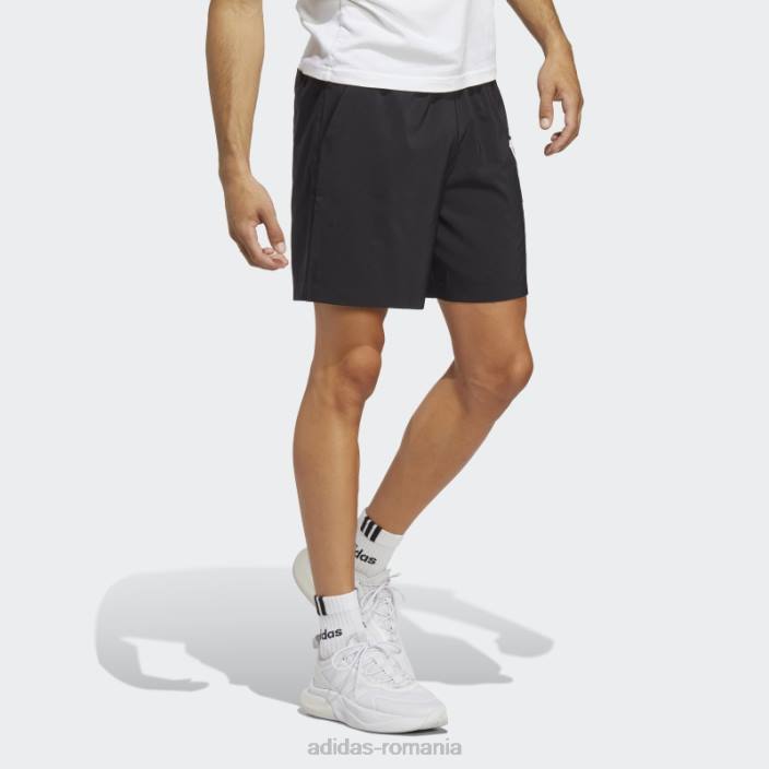 Adidas aeroready essentials pantaloni scurți chelsea linear logo negru fashion bărbați negru 2JBN908