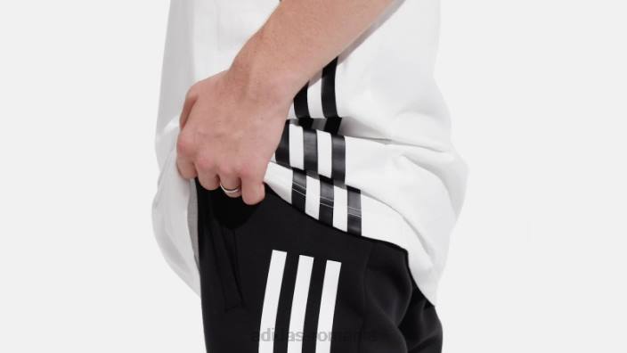 Adidas alb viitor icons 3-stripes tee fashion bărbați alb 2JBN5079