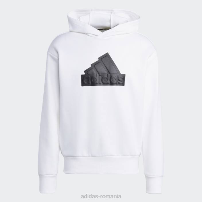 Adidas alb viitor icons insignă de sport hanorac fierbinte bărbați alb 2JBN5355