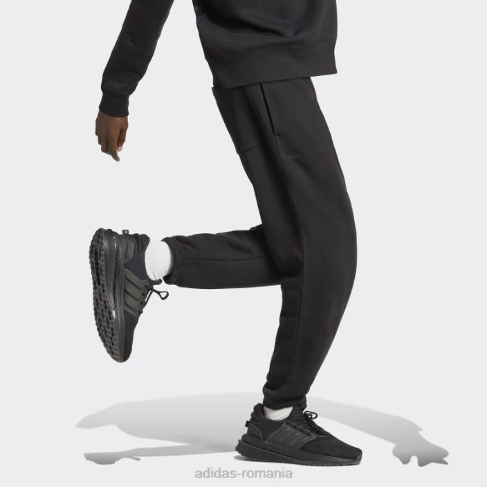 Adidas all szn fleece graphic joggeri negri adidas bărbați negru 2JBN13956