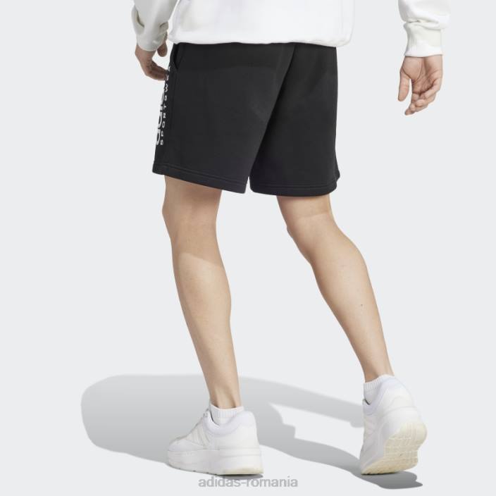 Adidas all szn fleece graphic pantaloni scurți negru adidas bărbați negru 2JBN5118