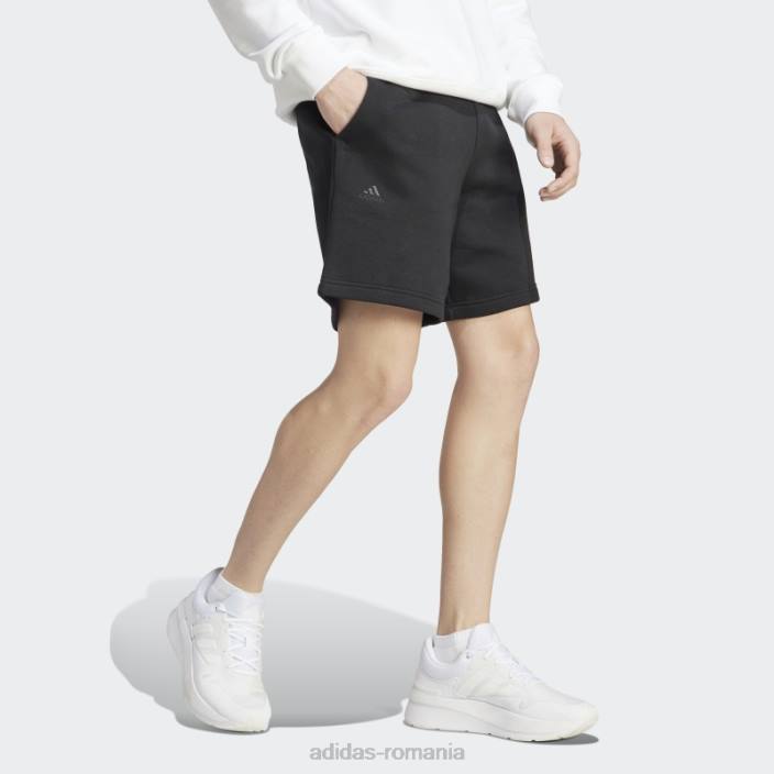 Adidas all szn fleece graphic pantaloni scurți negru adidas bărbați negru 2JBN5118
