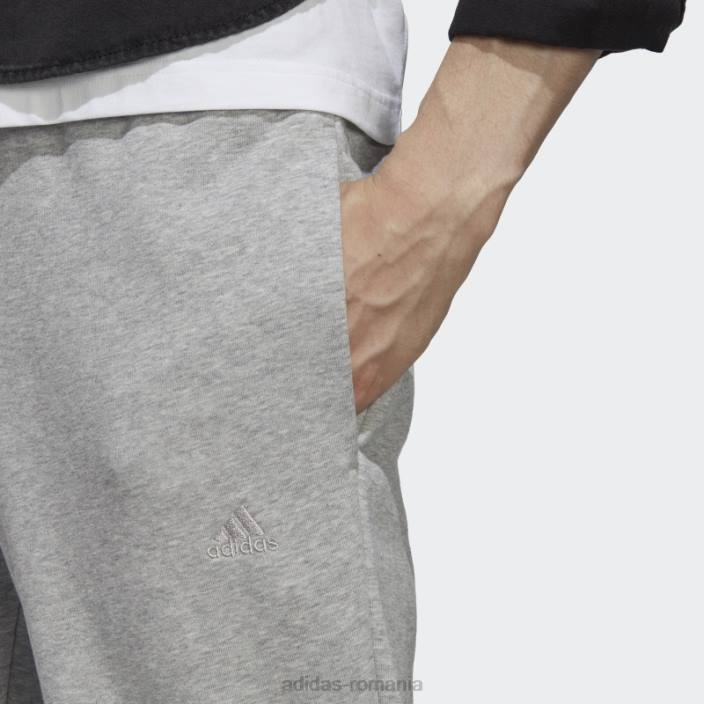 Adidas all szn french terry pantaloni gri mediu bărbați gri mediu 2JBN4939