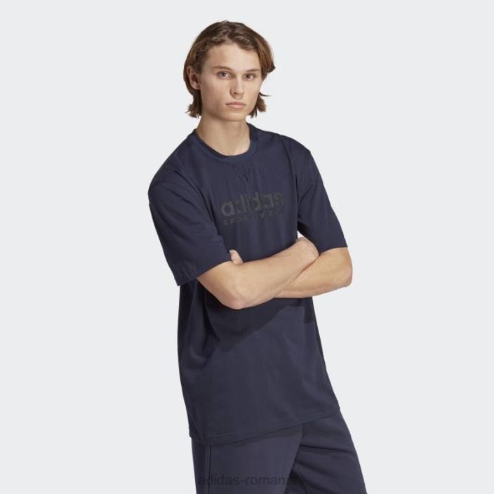 Adidas all szn graphic tee ink adidas bărbați cerneală 2JBN900
