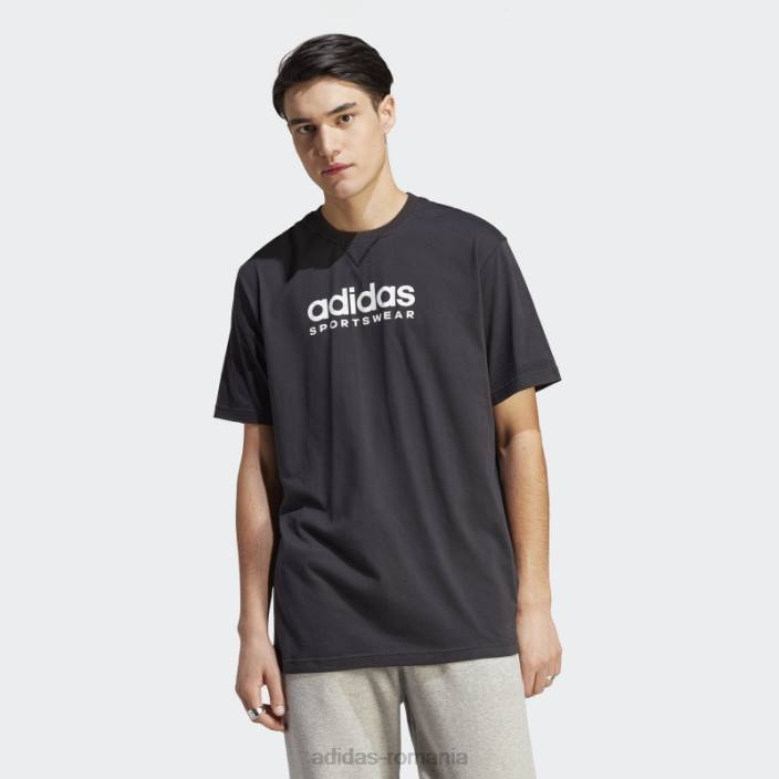 Adidas all szn graphic tee negru bărbați negru 2JBN907