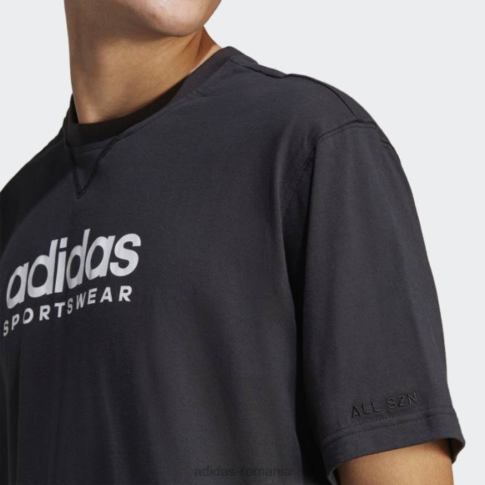 Adidas all szn graphic tee negru bărbați negru 2JBN907