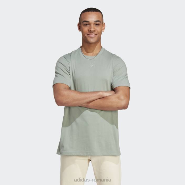 Adidas all szn tee verde argintiu bărbați verde argintiu 2JBN5672