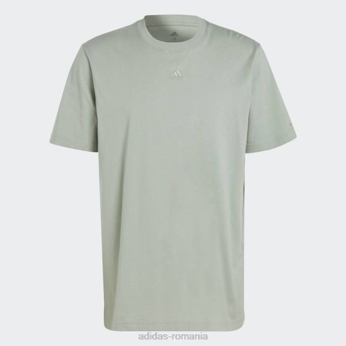Adidas all szn tee verde argintiu bărbați verde argintiu 2JBN5672