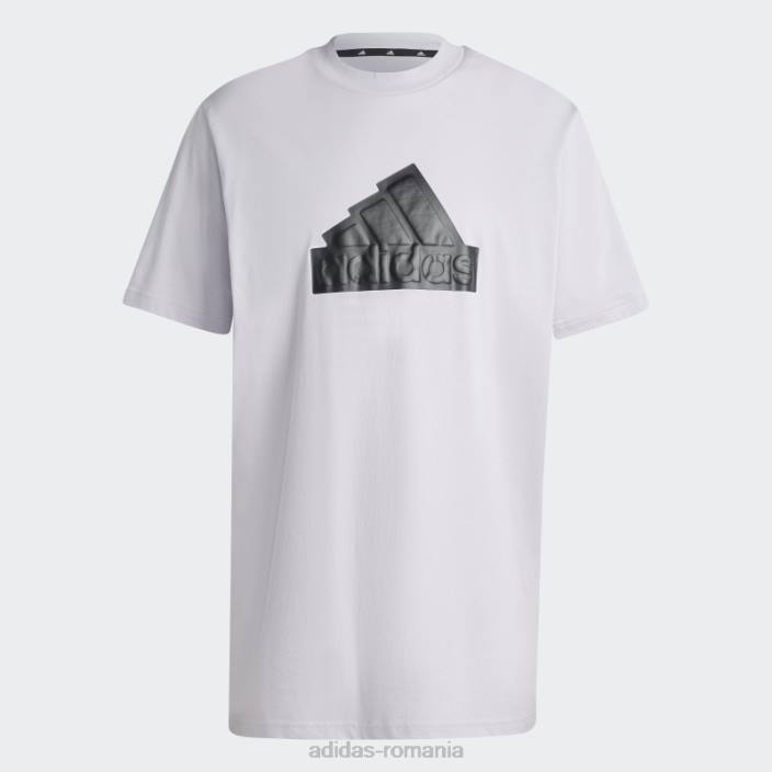 Adidas argintiu zori viitoare icoane insigna de sport tricou bărbați zori argintii 2JBN887