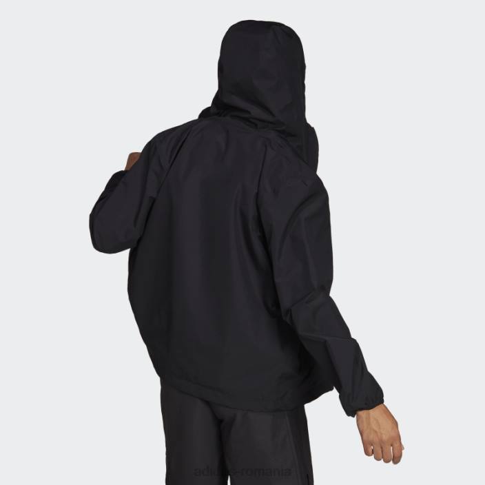 Adidas black essentials rain.rdy jachetă bărbați negru 2JBN6046
