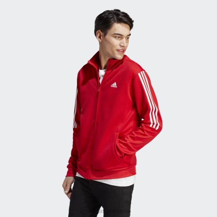 Adidas bluză de sport stacojie tiro costum-up adidas bărbați stacojiu 2JBN13635