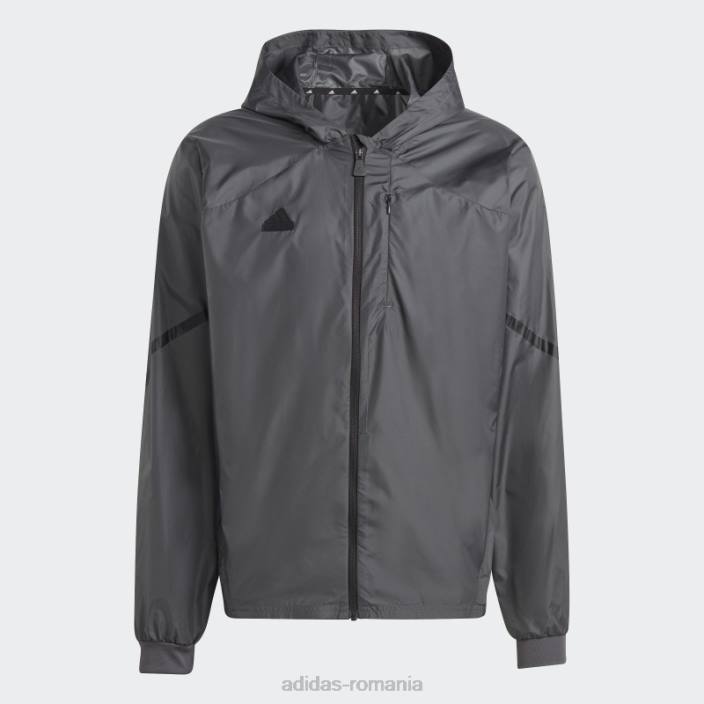 Adidas bluză gri pentru 4 zile de joc, cu fermoar complet bărbați gri 2JBN14543