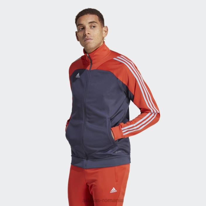 Adidas bluză tiro track top adidas bărbați bleumarin/roșu 2JBN14451