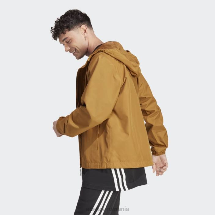 Adidas bronz essentials rain.rdy jachetă bărbați bronz 2JBN5873
