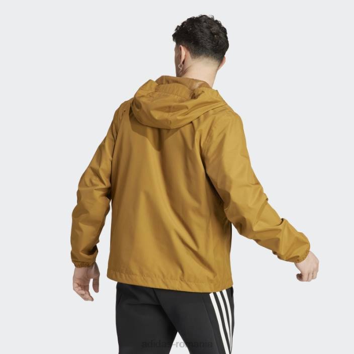 Adidas bronz essentials rain.rdy jachetă bărbați bronz 2JBN5873