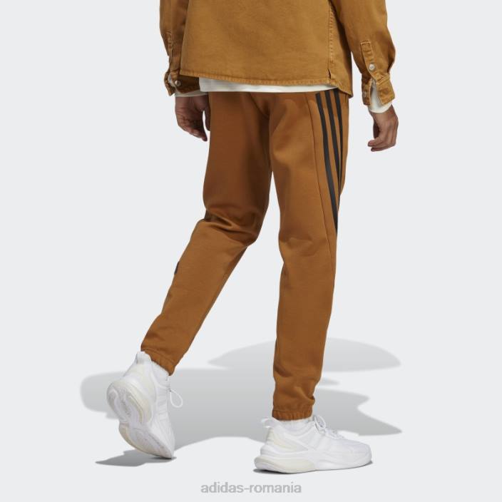 Adidas bronz future icons pantaloni cu 3 dungi bărbați bronz 2JBN1018