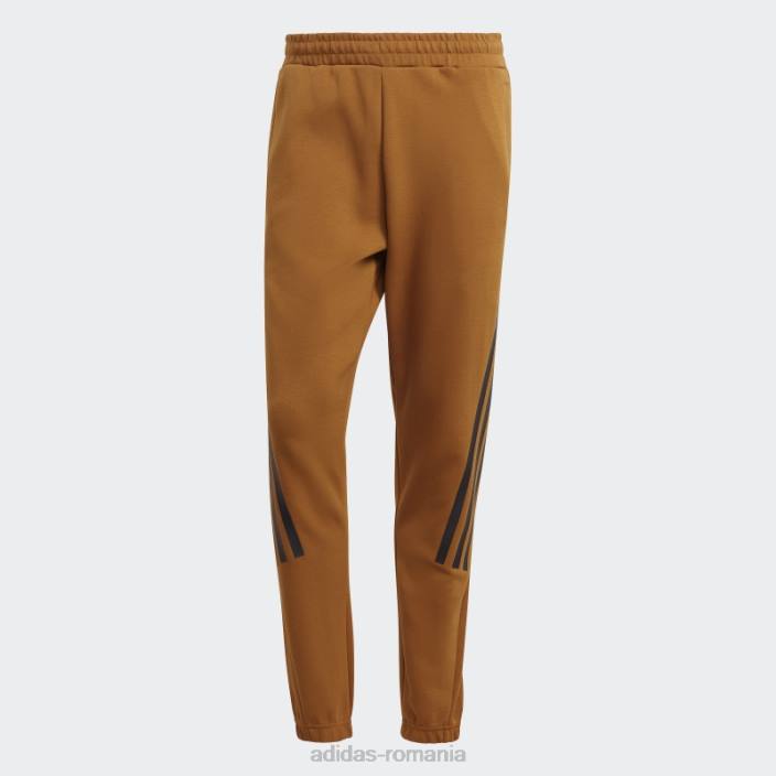 Adidas bronz future icons pantaloni cu 3 dungi bărbați bronz 2JBN1018