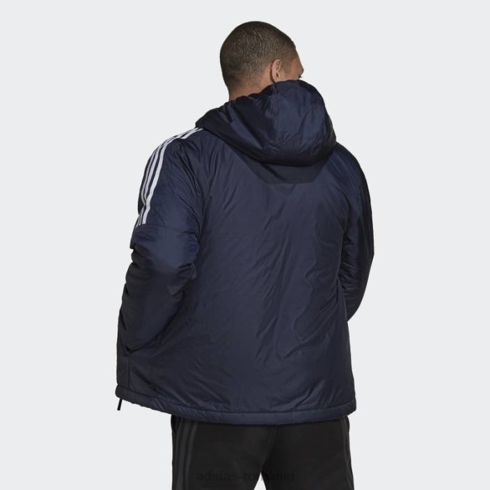 Adidas cerneală jachetă cu glugă izolată bărbați cerneală 2JBN5618