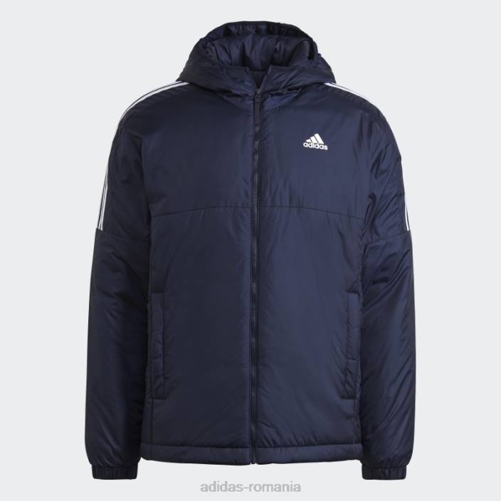 Adidas cerneală jachetă cu glugă izolată bărbați cerneală 2JBN5618