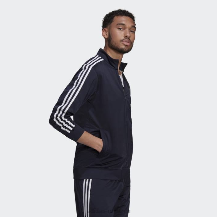 Adidas cerneală pentru încălzire pentru încălzire cu 3 dungi bărbați cerneală/alb 2JBN13243