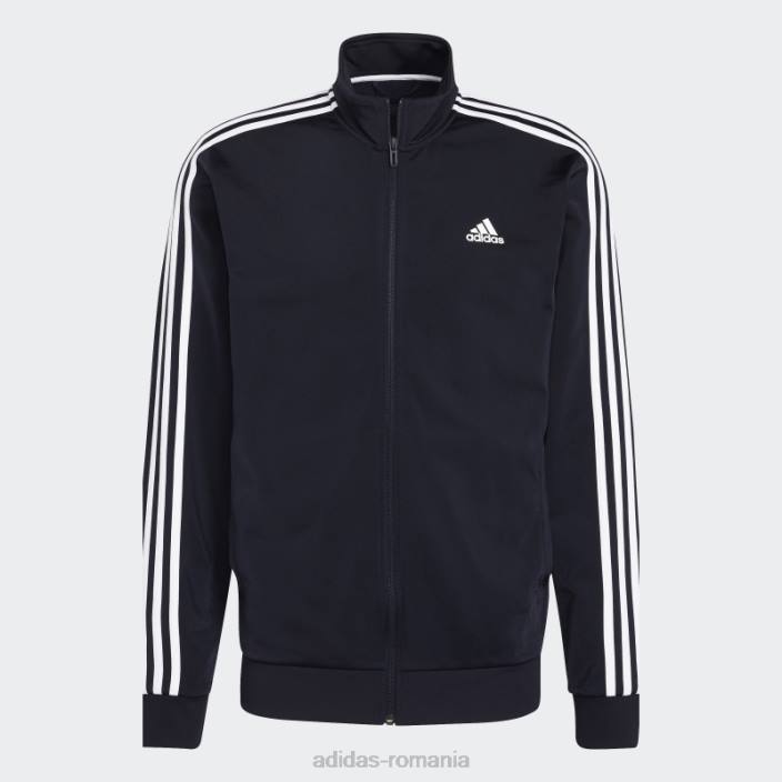 Adidas cerneală pentru încălzire pentru încălzire cu 3 dungi bărbați cerneală/alb 2JBN13243