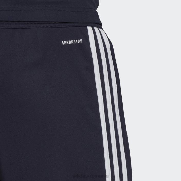 Adidas cerneală pentru pantaloni aeroready sereno slim, tăiat conic, cu 3 dungi bărbați cerneală 2JBN6398