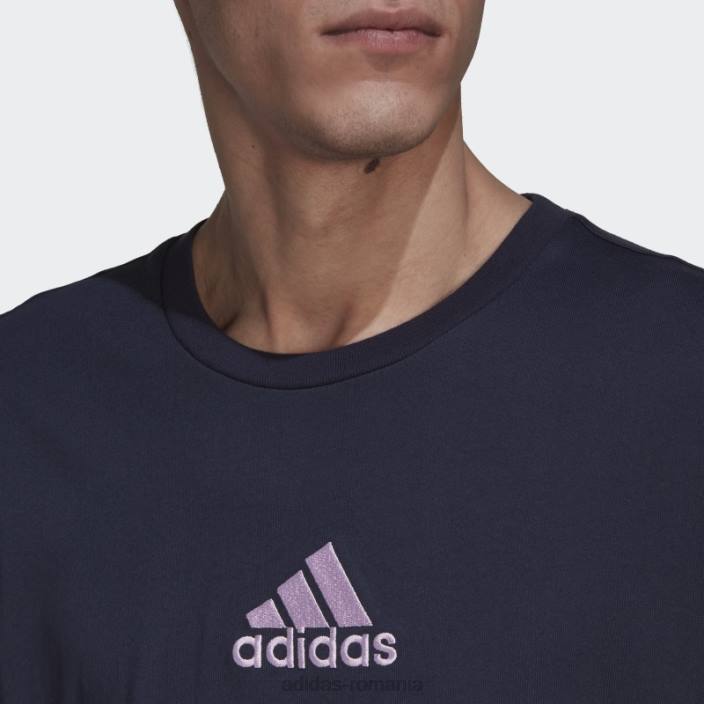 Adidas cerneală pentru tricouri grafice din natură bărbați cerneală 2JBN14977