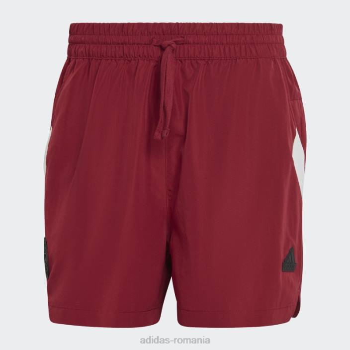 Adidas coll burgundy cupa mondială pantaloni scurți tehnologie bărbați coll visiniu 2JBN1481