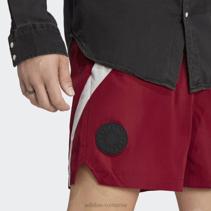 Adidas coll burgundy cupa mondială pantaloni scurți tehnologie bărbați coll visiniu 2JBN1481