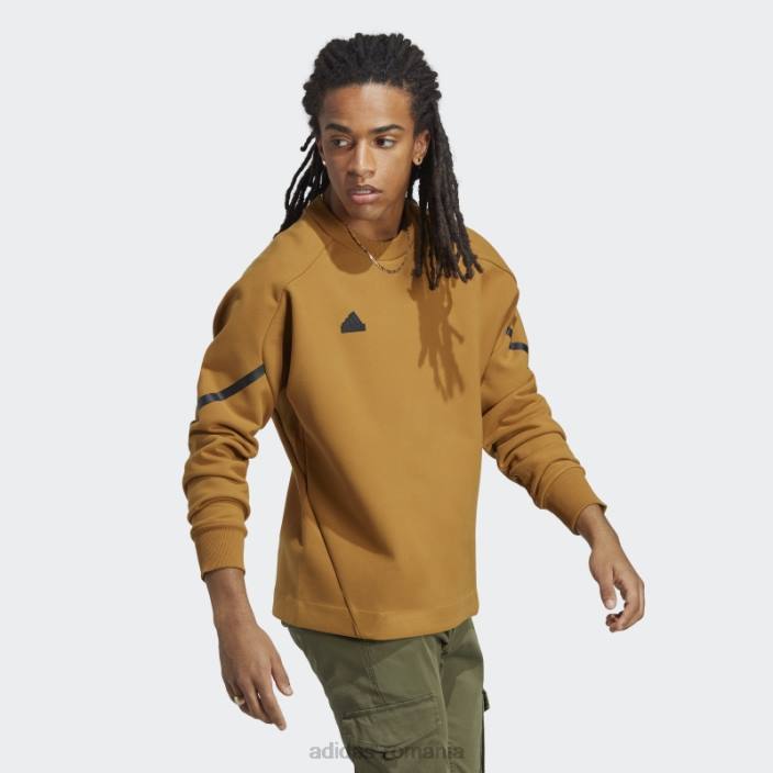 Adidas conceput pentru gameday premium hanorac bronz adidas bărbați bronz 2JBN13692