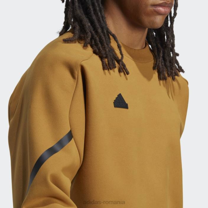 Adidas conceput pentru gameday premium hanorac bronz adidas bărbați bronz 2JBN13692