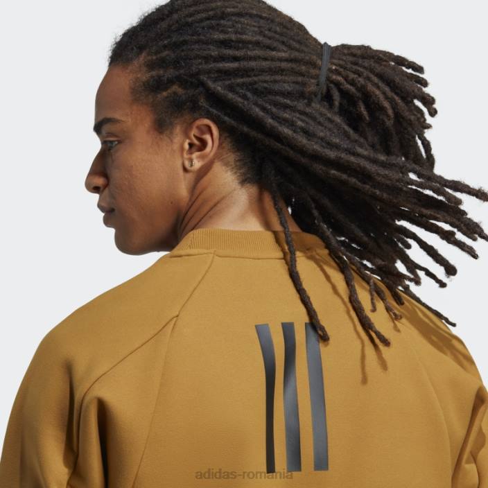 Adidas conceput pentru gameday premium hanorac bronz adidas bărbați bronz 2JBN13692