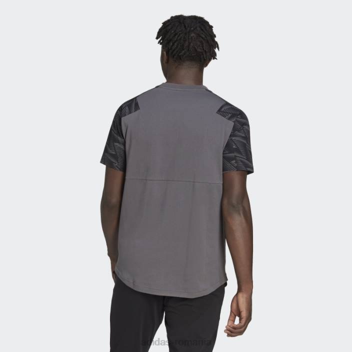 Adidas conceput pentru gameday travel trie grey bărbați gri/negru 2JBN7202