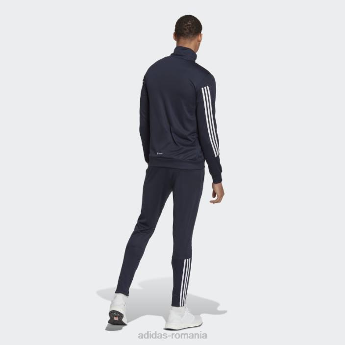 Adidas costum de trening subțire cu fermoar, cerneală adidas bărbați cerneală 2JBN6372