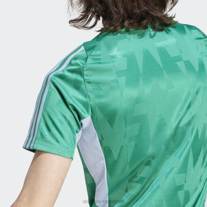 Adidas curte verde tiro home tricou adidas bărbați curte verde/albastru zori 2JBN6039
