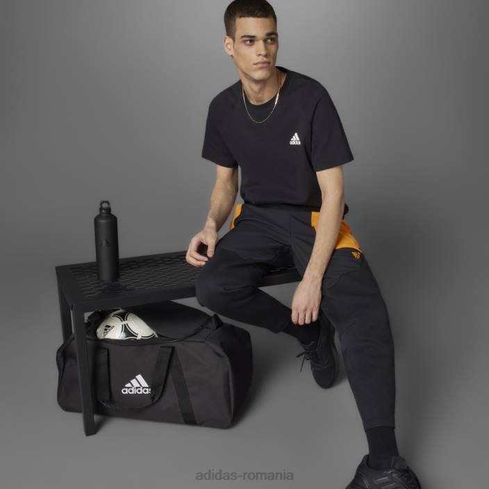 Adidas d4m tricou negru adidas bărbați negru/portocaliu 2JBN14988