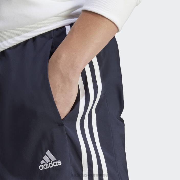 Adidas elegant aeroready essentials pantaloni scurți chelsea cu 3 dungi alb bărbați cerneală/alb 2JBN1126