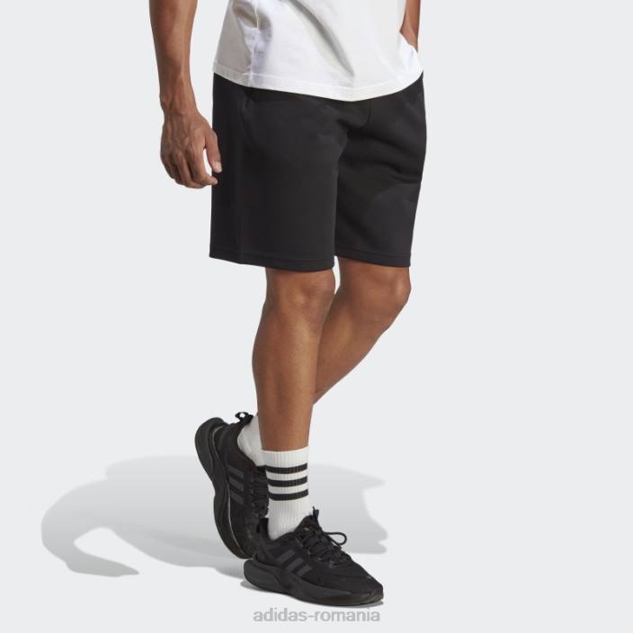 Adidas fashion future icons insignă de pantaloni scurți sport alb bărbați alb negru 2JBN4974