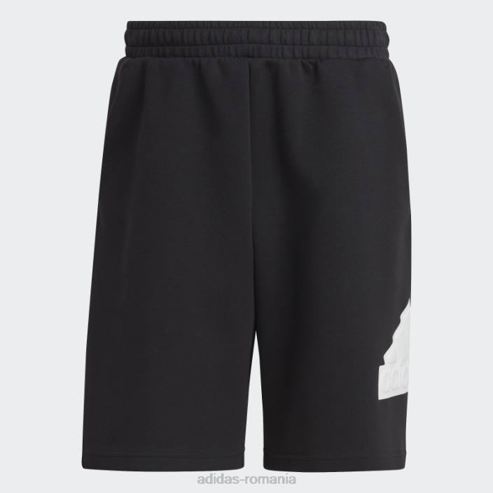 Adidas fashion future icons insignă de pantaloni scurți sport alb bărbați alb negru 2JBN4974