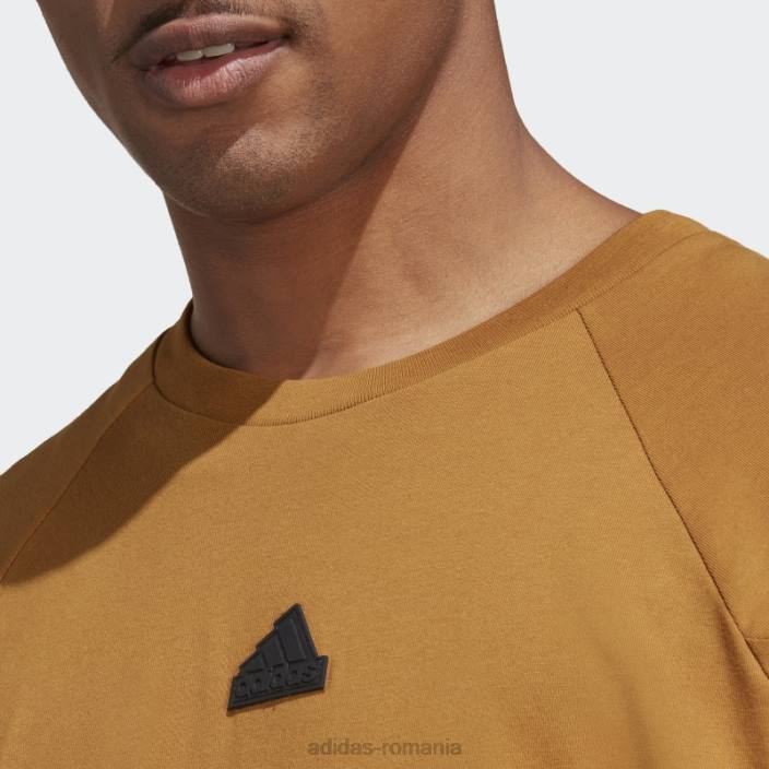 Adidas future icons tricou cu mânecă lungă cu 3 dungi bronz adidas bărbați bronz 2JBN1020