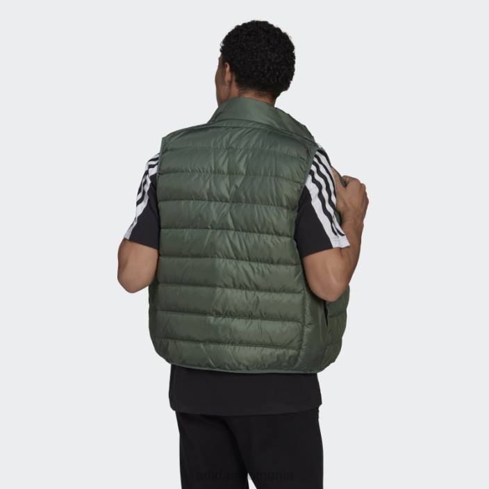 Adidas green oxide essentials vestă luminoasă bărbați oxid verde 2JBN4949