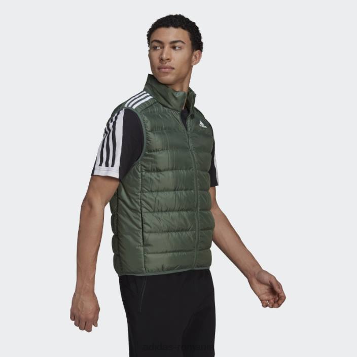Adidas green oxide essentials vestă luminoasă bărbați oxid verde 2JBN4949
